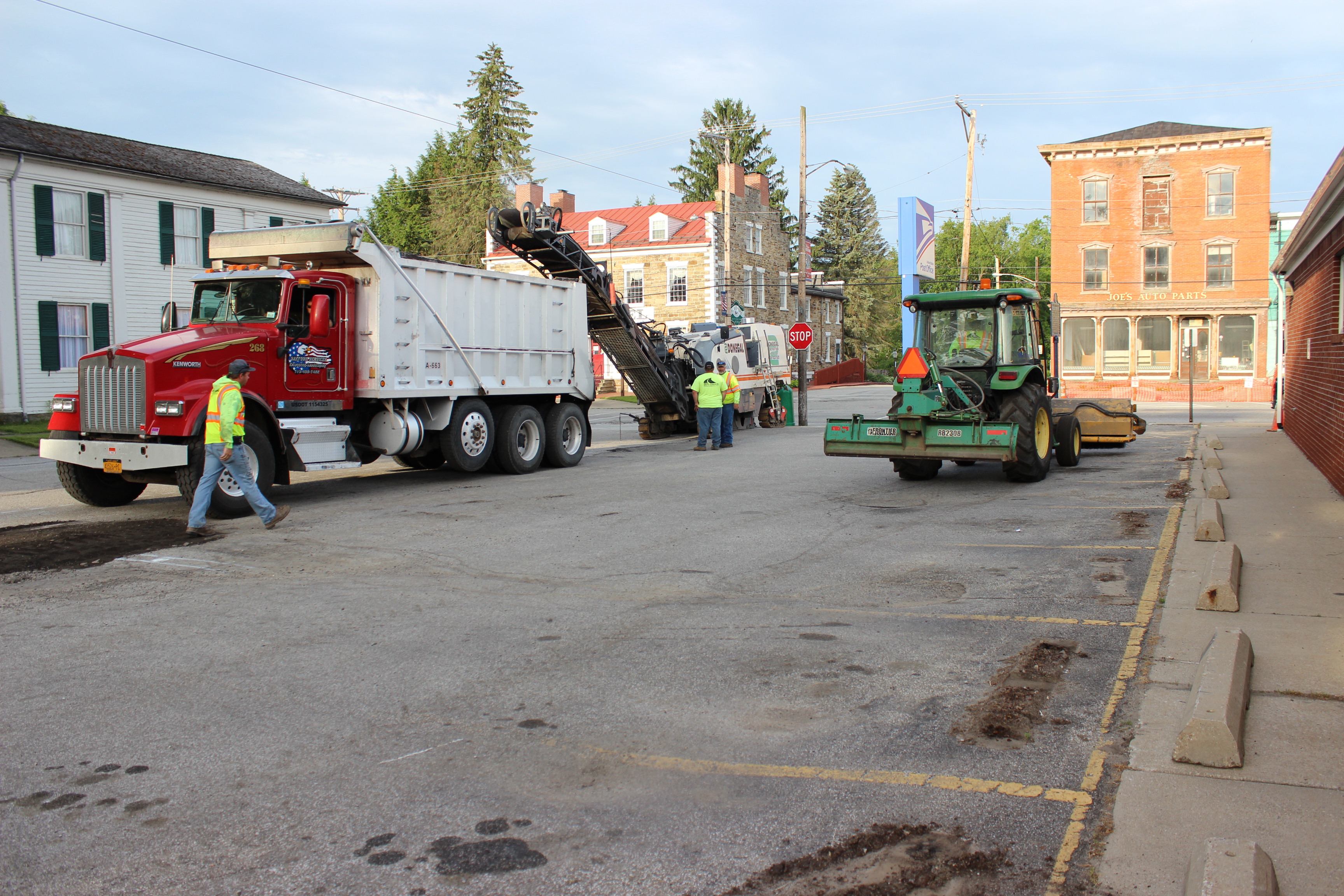 Road construction