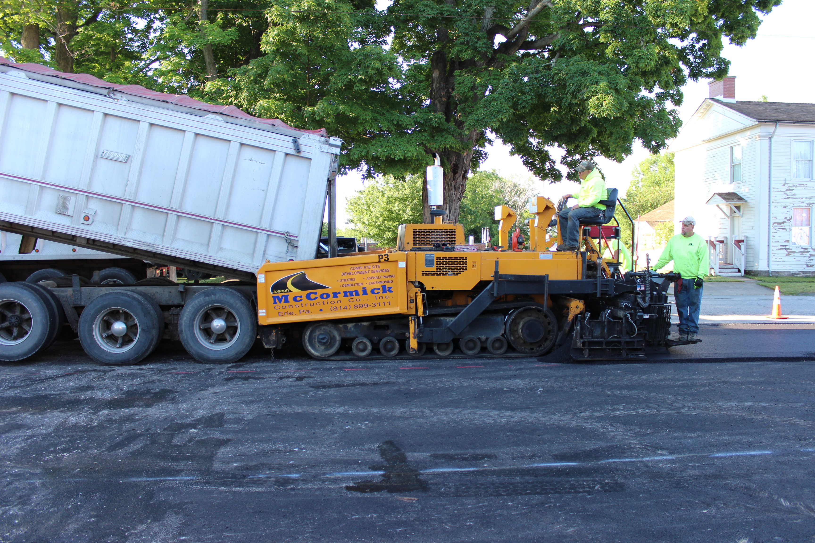 Road Construction site