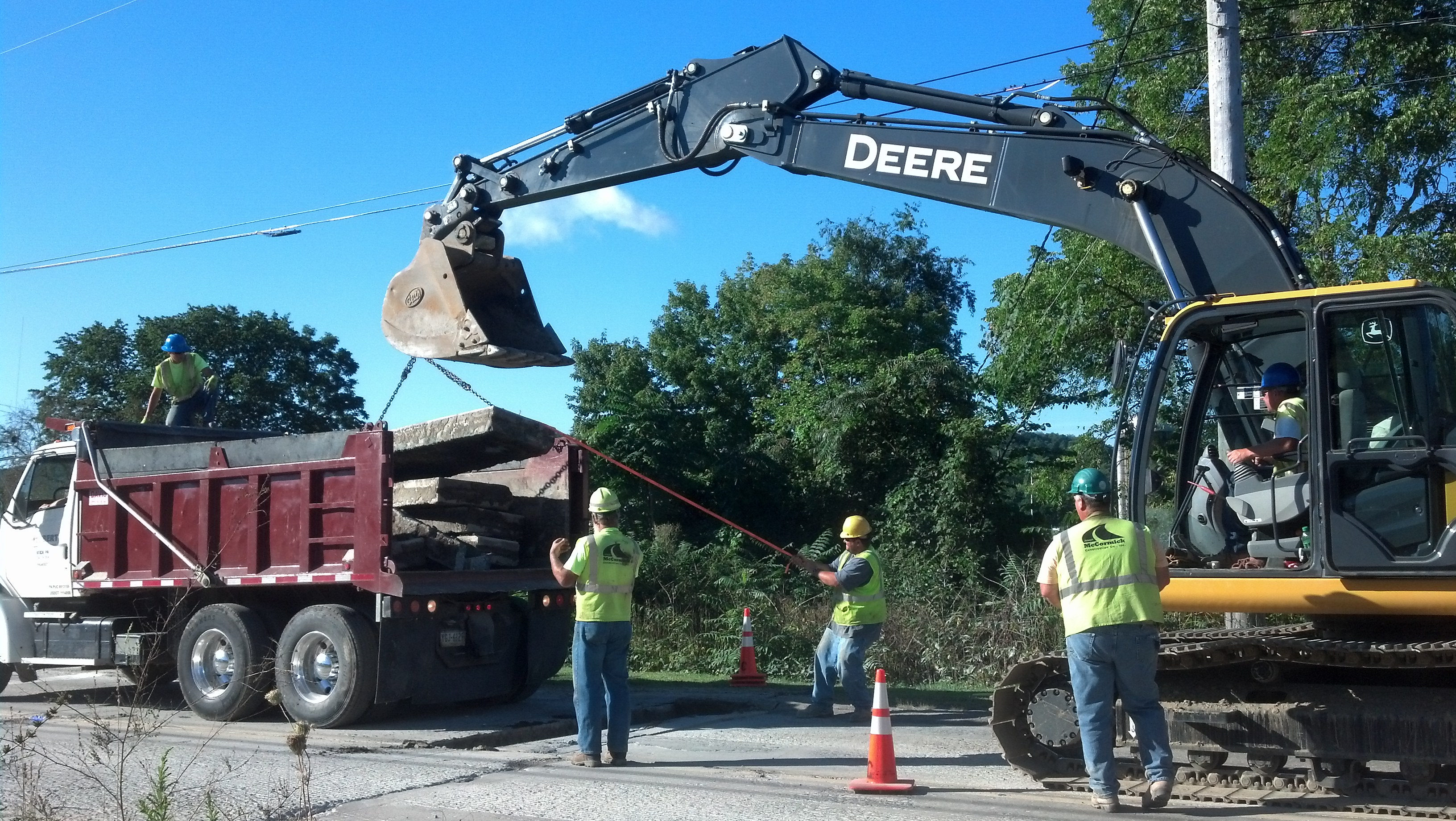 Deere Construction Site